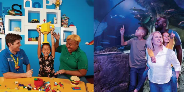 Combo AP LEGOLAND Discovery Center + SEA LIFE (1)